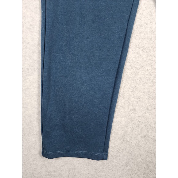Eileen Fisher Women's Dark Turquois Straight Leg High Rise Pant Size L Business‎ - Picture 4 of 13